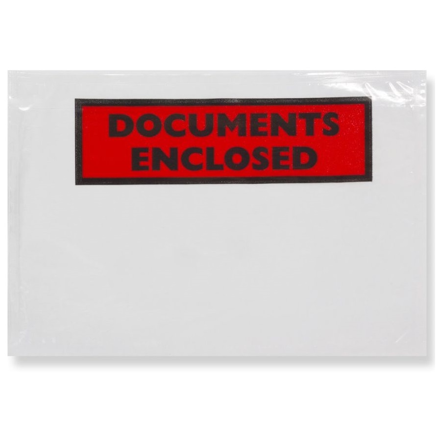 Documents Enclosed Labelopes A6 (160mm x 110mm)